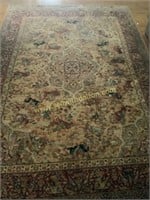 8.8 x 12 Persian Hunting Floor rug