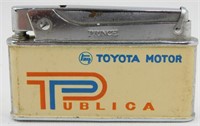 Vintage Prince Toyota Publica Advertising Lighter