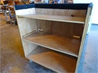 (2) 3-Shelf O & I Carts/Gondolas w/Casters
