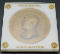 Large JFK Inauguration Medal