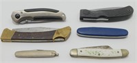 6 Pocket Knives - Pakistan, Japan, Gerber,