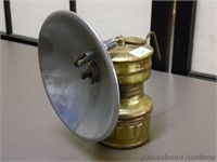 Vintage Carbide Helmet Lamp