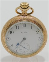 Elgin Antique Pocket Watch - 16-Size 7-Jewel