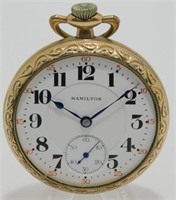 Hamilton Antique Pocket Watch - 16-Size 21-Jewel