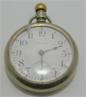 Waltham Antique Pocket Watch - 18-Size 15-Jewel
