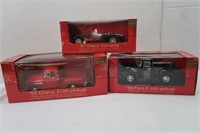 3 Die Cast Collector Car/Trucks-'56Ford F-100 Pick