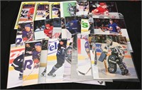 VARIOUS NHL HOCKEY PLAYER PHOTO CLIPPINGS #1
