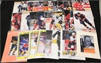 VARIOUS NHL HOCKEY PLAYER PHOTO CLIPPINGS #2