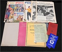 VINTAGE SHEET MUSIC AND MAGAZINES