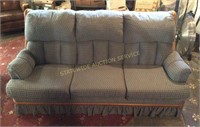 Blue Couch (Hide-A-Bed) and Love Seat w/ Recliners