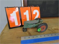 CAST ALUMINUM TRACTOR WITH HARD RUBBER TIRES