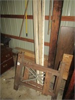 OLD QUILTING FRAME