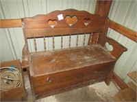 TOY BOX BENCH CHAIR