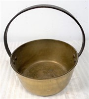 primitive brass kettle/ pot