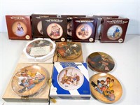 Norman rockwell plate collection