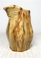 Majolica pottery pitcher- VG condition