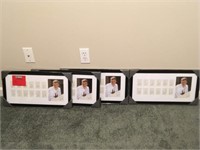 Four "Graduate" K-12 School Picture Frames