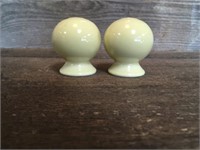 Vintage Fiesta Salt & Pepper Shakers