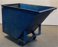 Rolling Metal Hopper