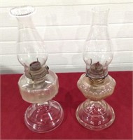 2 Kerosene lamps