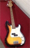 Crescent electric guitar