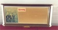 Olympia illuminated menu board (Works)