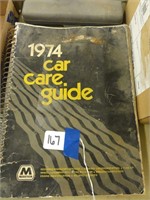 1974 Car Care Guide, 1975 Car Care Guide