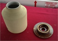 Churn lid & stoneware thermal insert