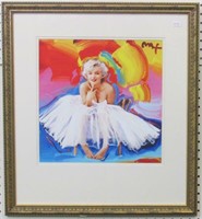 Marilyn Monroe Giclee by Peter Max