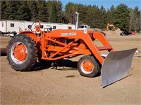 1950 Allis Chalmers WD Tractor With Snow Blade