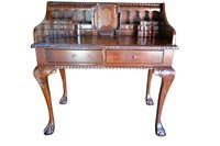 Chippendale Style Mahogany Writing Desk