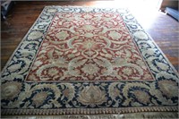 Fine Estate Persian Style Wool Rug 7.8 x 10.4 ft