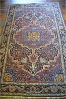 Persian Hand Knotted Rug 4.8 x 7ft