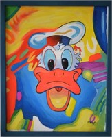 Peter Max Original Donald Duck