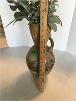 crock vase arrangement