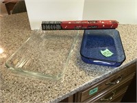glass bakeware, oven paper