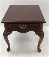 Vintage End Table with Drawer