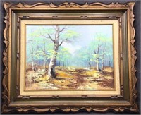 Framed Oil Painting by McCoy