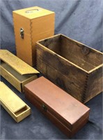 Fine Wooden Dovetailed Boxes