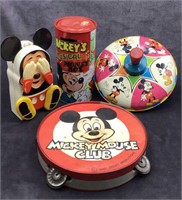 Vintage Mickey Mouse Collectibles