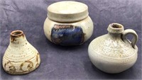 Assorted Pottery, Jugtown and Signed