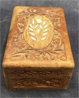 Small Carved Box from India