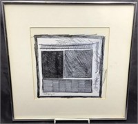 Abstract Charcoal Drawing by Robert Young