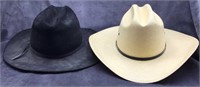 Resistol Cowboy Hat and Straw Hat