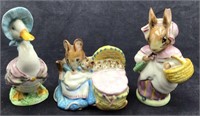 English Beatrix Potter Figurines