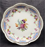 Bavarian Porcelain Plate