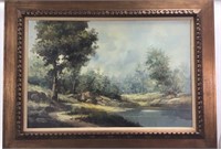Framed Oil Painting by Murray