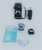Mamiya C2 Camera Lens and Case