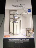 Mainstay Bathroom Tower With Hamper