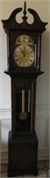 Barwick solid Cherry grandmother clock 5ft tall